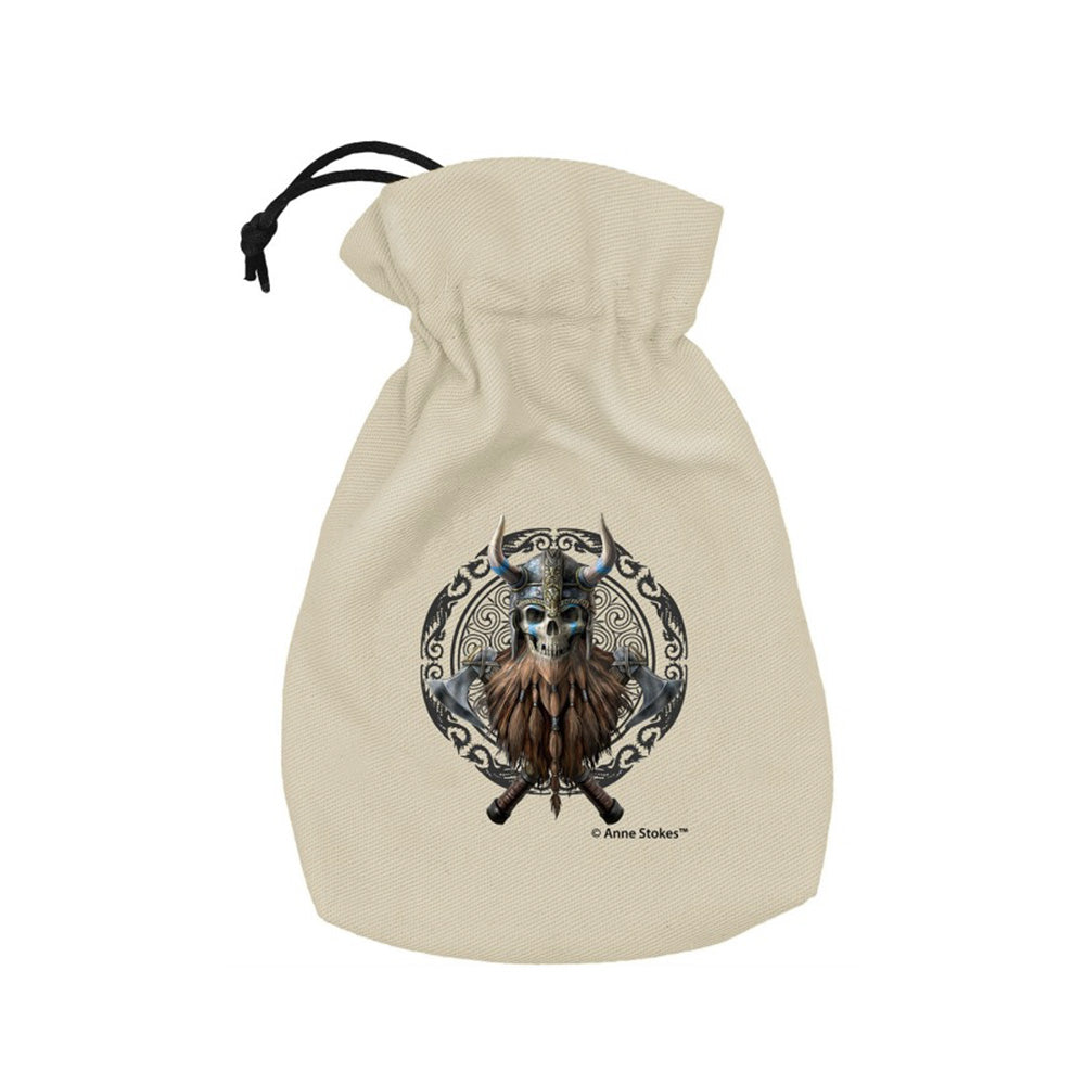 Anne Stokes Dice Pouch: Viking Skull Q-Workshop Q-Workshop