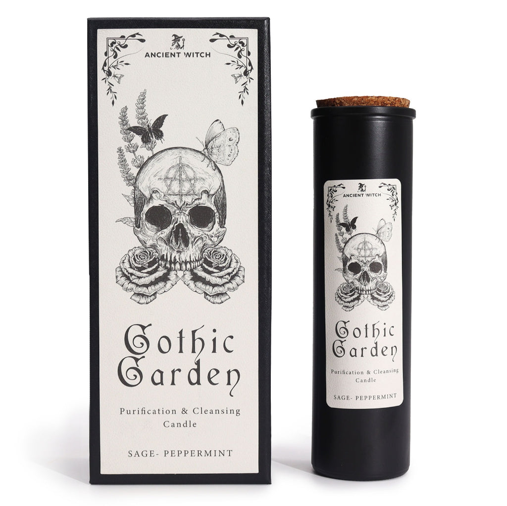 Gothic Garden Candle (Sage & Peppermint) Ancient Witch Ancient Witch