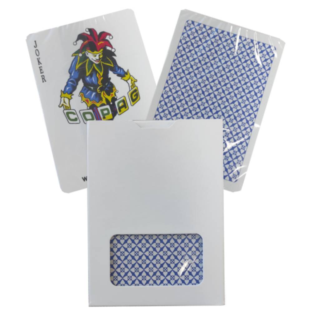 Copag 4 Corner Jumbo Index playing cards (blue) Copag