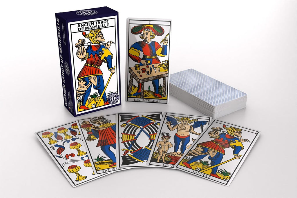 Tarot de Marseille Version Française Cards French Edition Grimaud Cartomancie Grimaud Cartomancie