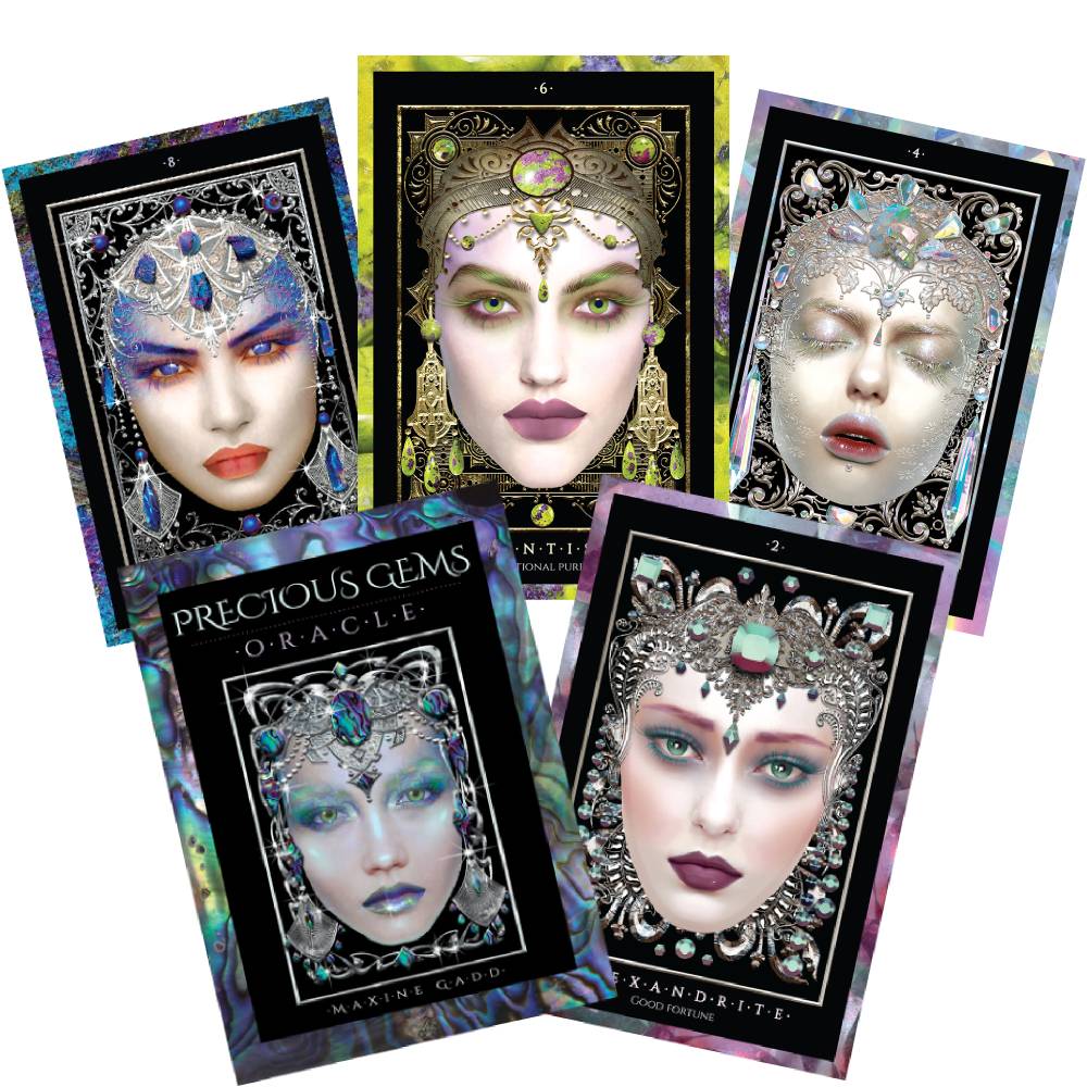 Precious Gems Oracle cards Blue Angel Blue Angel