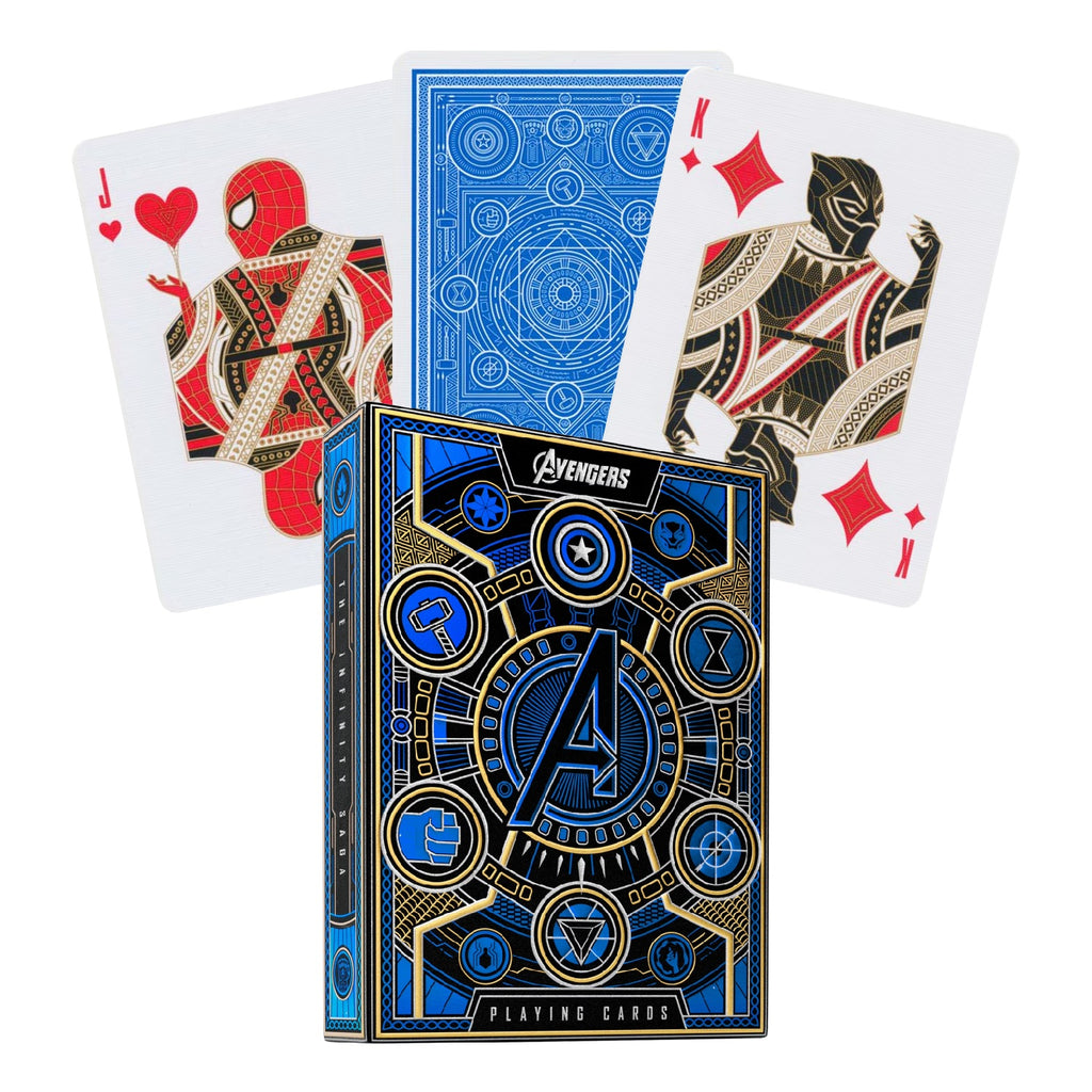 Avengers Playing Cards (Blue) Theory11 Theory 11