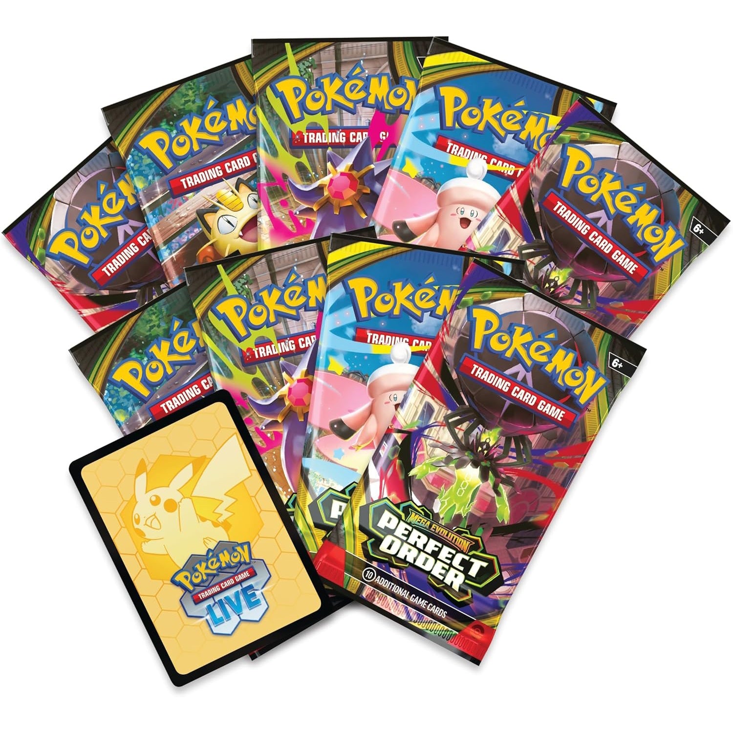 Pokmon TCG: Mega EvolutionPerfect Order Elite Trainer Box Pokmon TCG: Mega EvolutionPerfect Order Elite Trainer Box