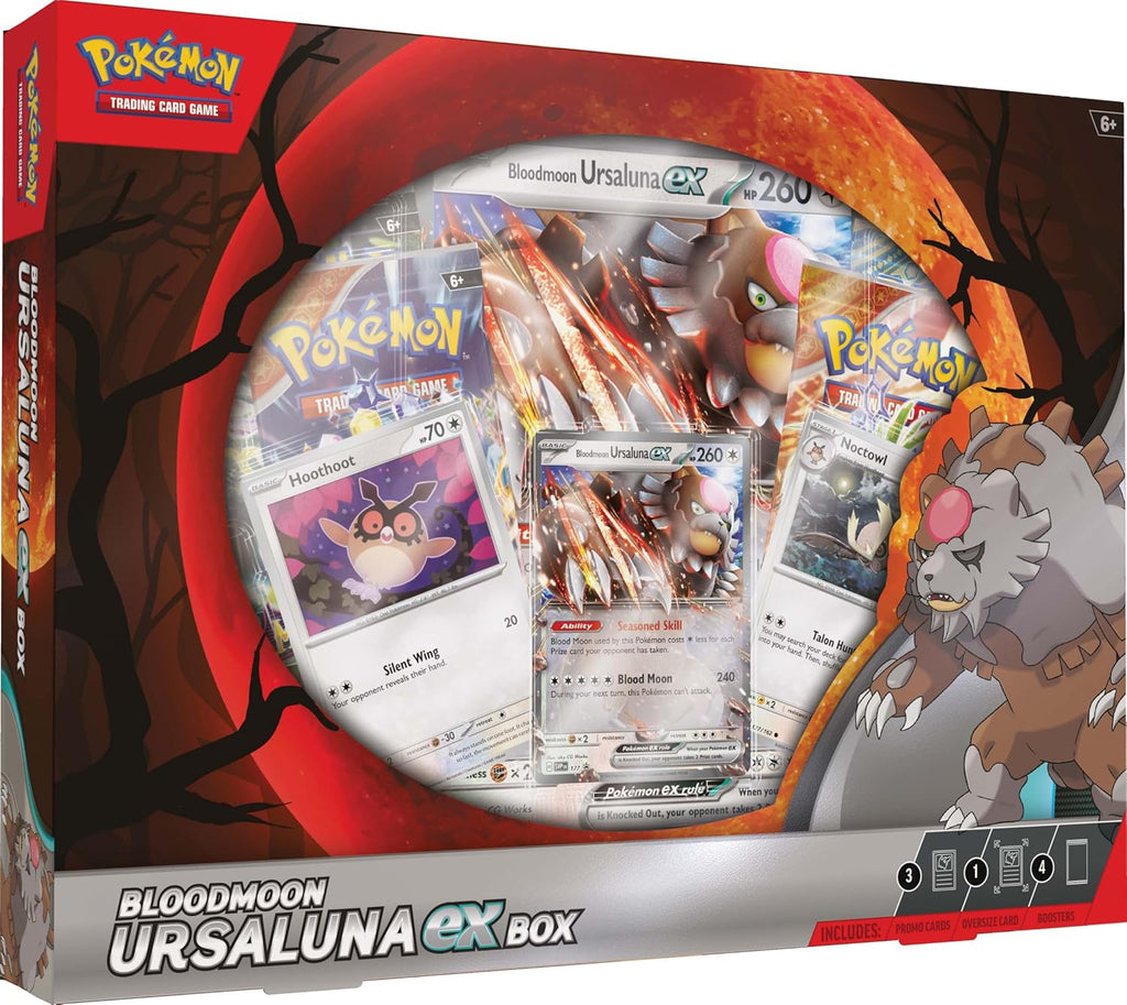Pokemon Bloodmoon Ursaluna ex Box Pokémon