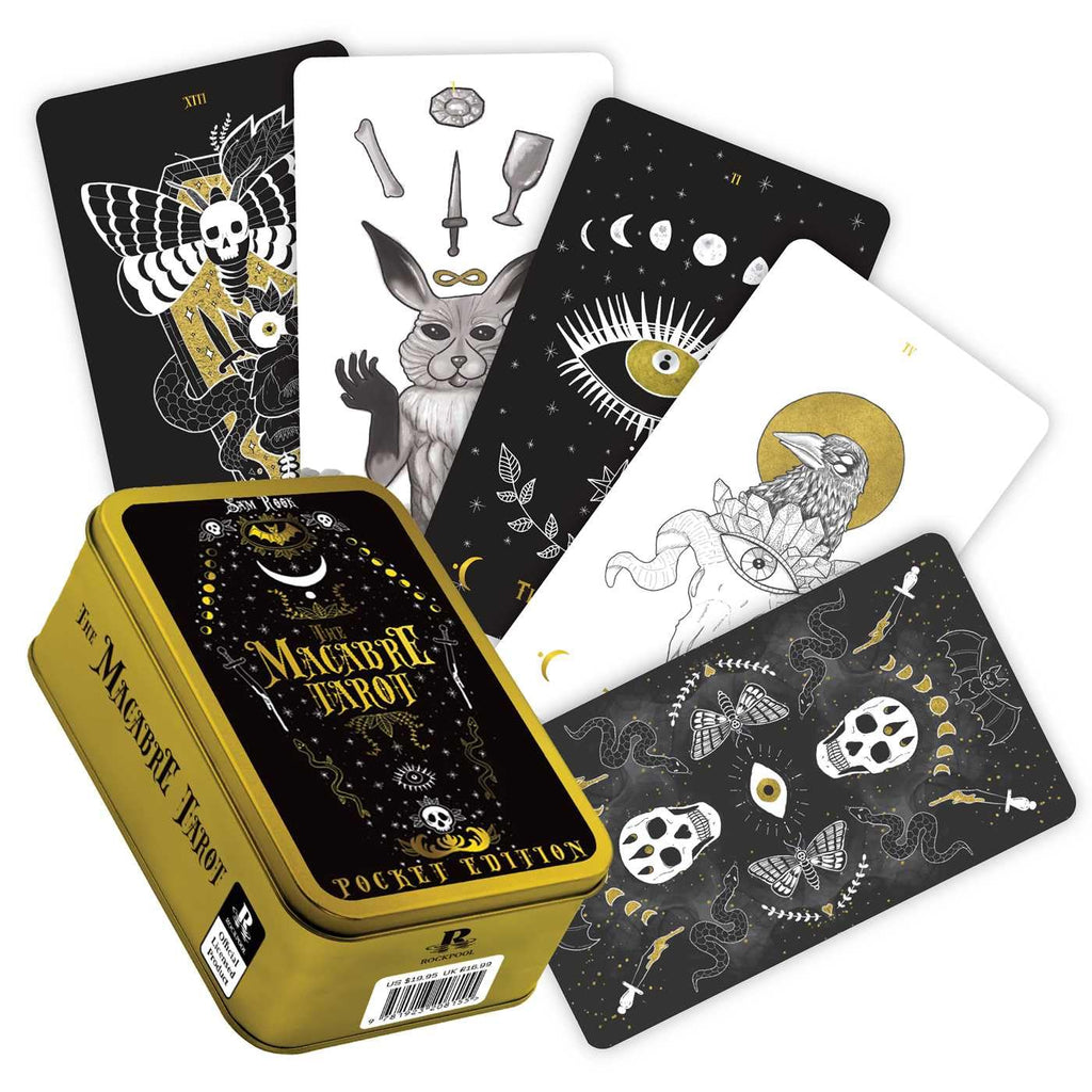 Macabre Tarot Pocket Tin Edition Rockpool Publishing Rockpool