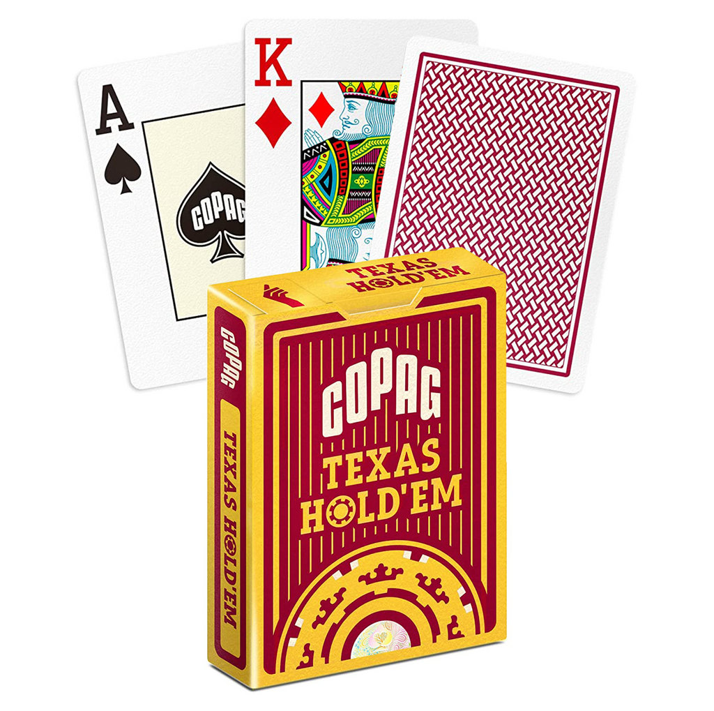 Copag Texas Holdem poker cards (Red) Copag