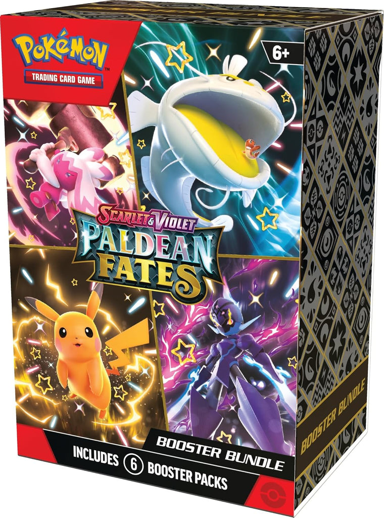 pokemon scarlet and violet paldean fates rare cards Pokemon Scarlet & Violet Paldean Fates Booster Bundle