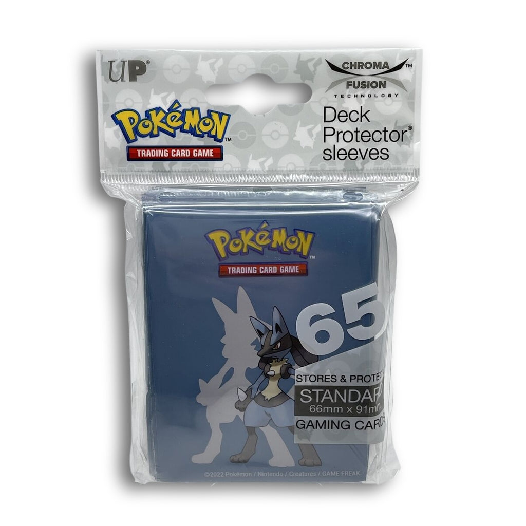 Lucario Standard Deck Protector Sleeves for Pokémon (65 cards) Ultra Pro Ultra PRO