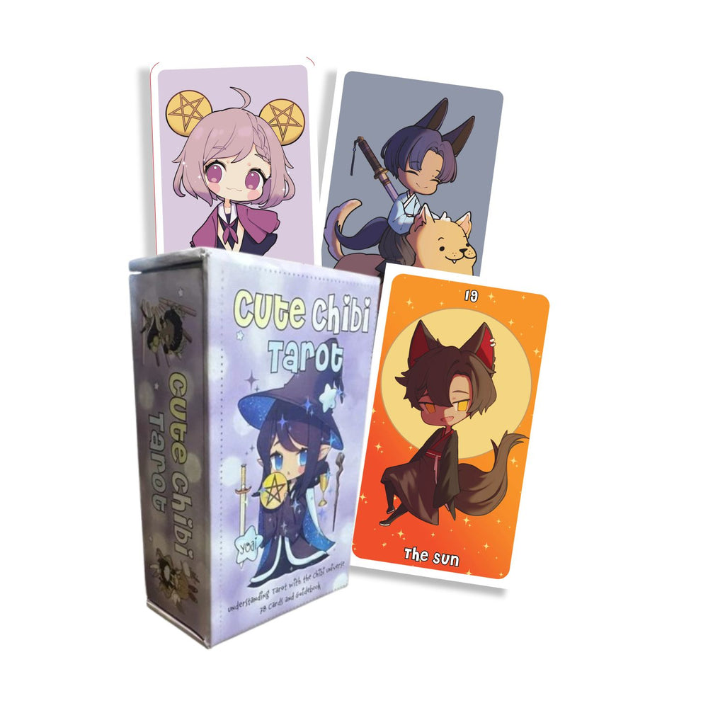 Cute Chibi Tarot Cards Rock Point Press Rock Point Press