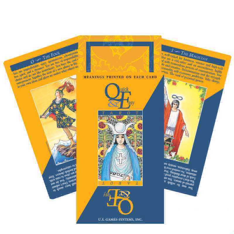 Quick and Easy Tarot cards US Games Systems US Games Systems