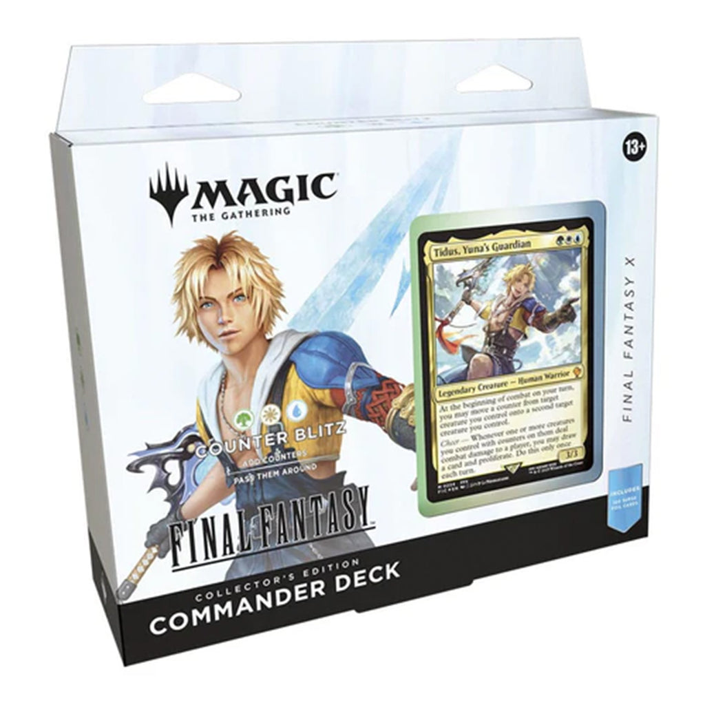 Magic The Gathering: Final Fantasy Counter Blitz Commander Deck Collector's Edition (Final Fantasy X) Magic The Gathering