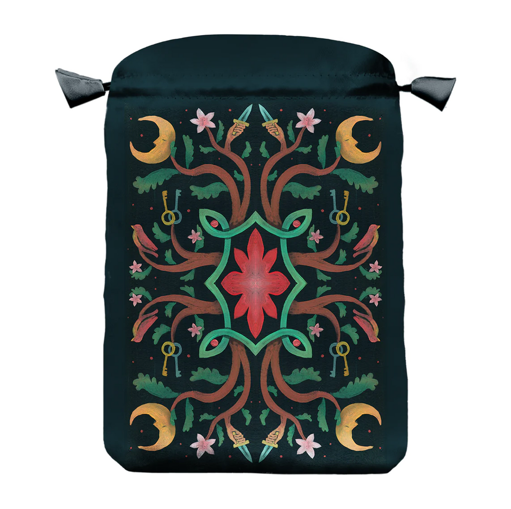 Inspirational Wicca Satin Bag for Cards Lo Scarabeo Lo Scarabeo