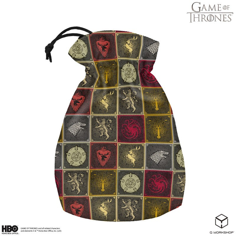 Game of Thrones. The Sigils Pattern Dice Pouch Q-Workshop Q-Workshop