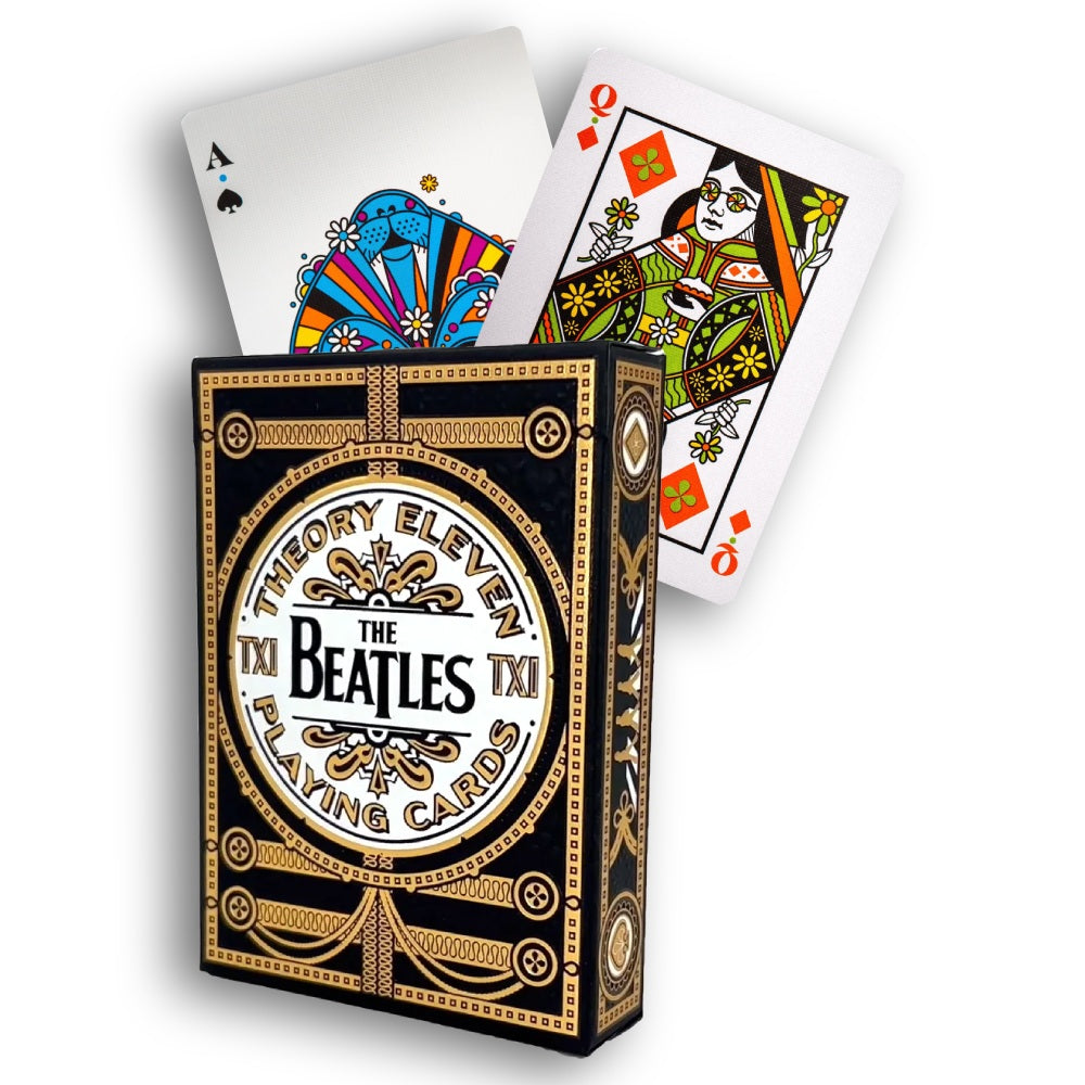 The Beatles Special Edition Playing Cards (Black) Theory11 Theory 11