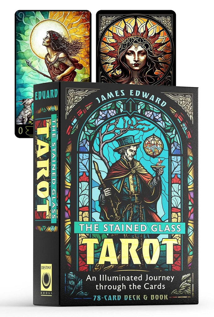 The Stained Glass Tarot Cards Destiny Books Destiny Books
