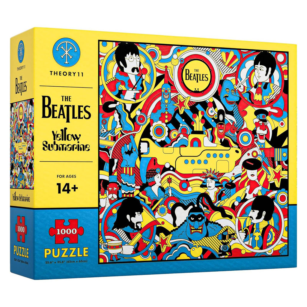 The Beatles Yellow Submarine Jigsaw Puzzle 1000 pcs. Theory11 Theory 11