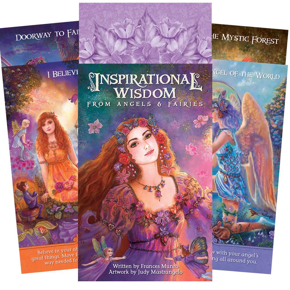 Inspirational Wisdom From Angels and Fairies cards US Games Systems US Games Systems