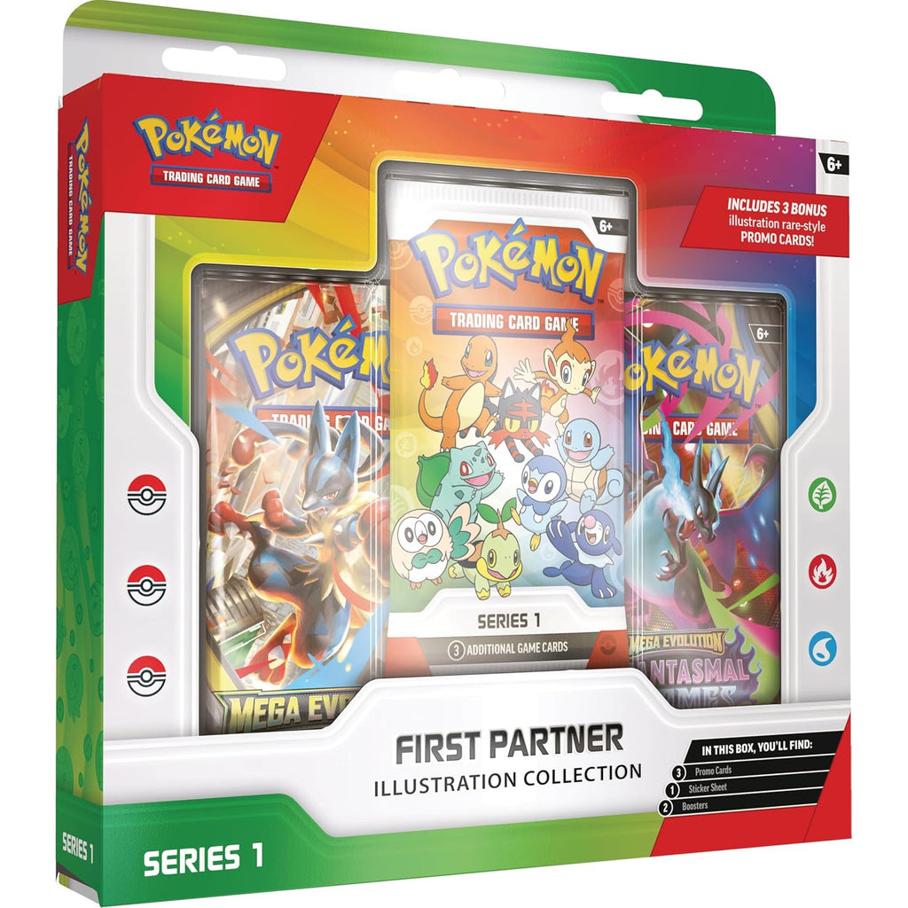 Pokémon First Partner Illustration Collection: Series 1 Pokémon