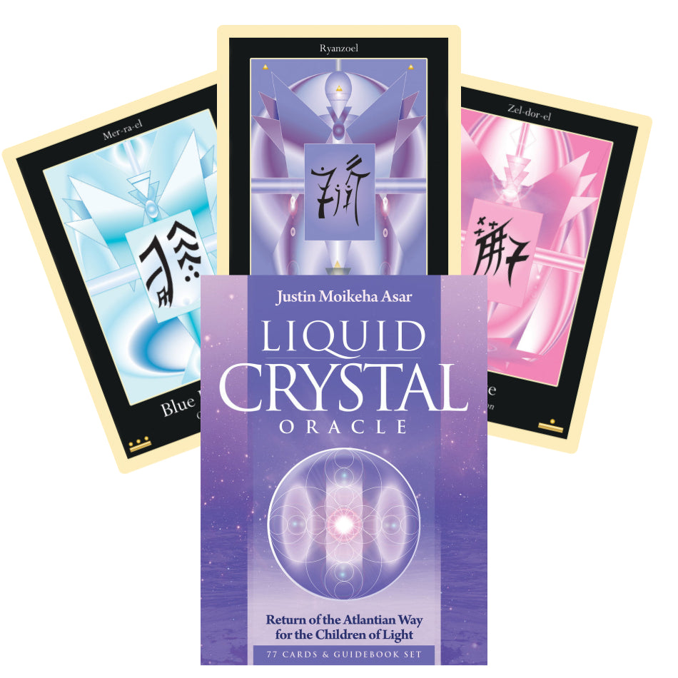 Liquid Crystal Oracle 2nd Edition Cards Blue Angel Blue Angel