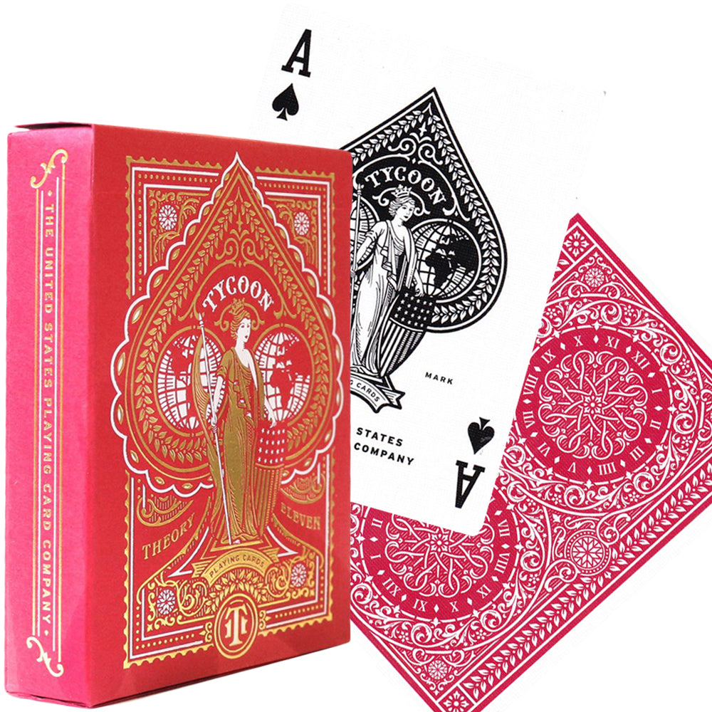 Theory11 Tycoon cards (Red) Theory 11