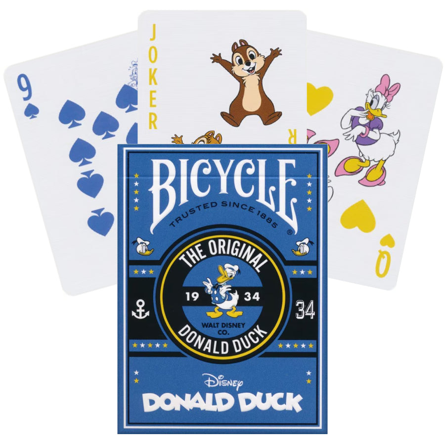 Disney Classic Donald Duck playing cards Bicycle Bicycle