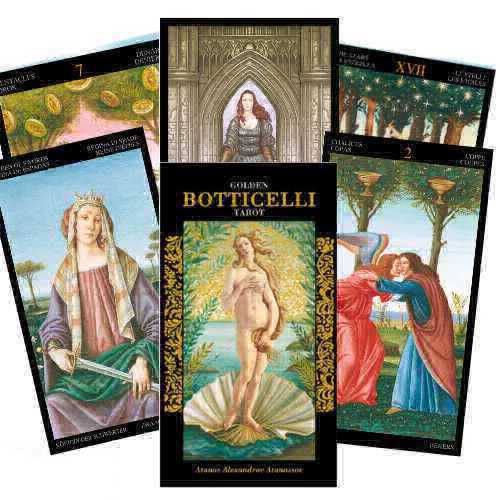Golden Botticelli Tarot Cards Lo Scarabeo Lo Scarabeo