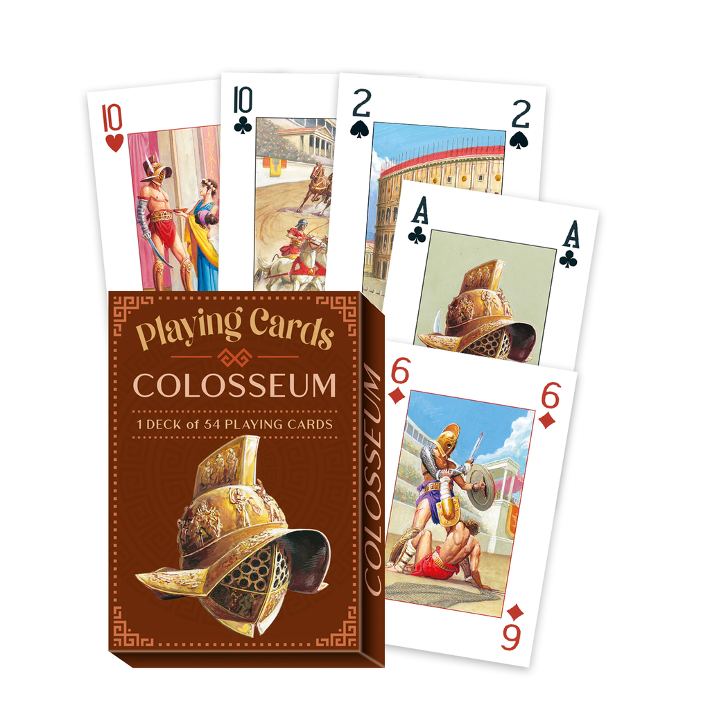 Colosseum Playing Cards Single Deck Lo Scarabeo Lo Scarabeo