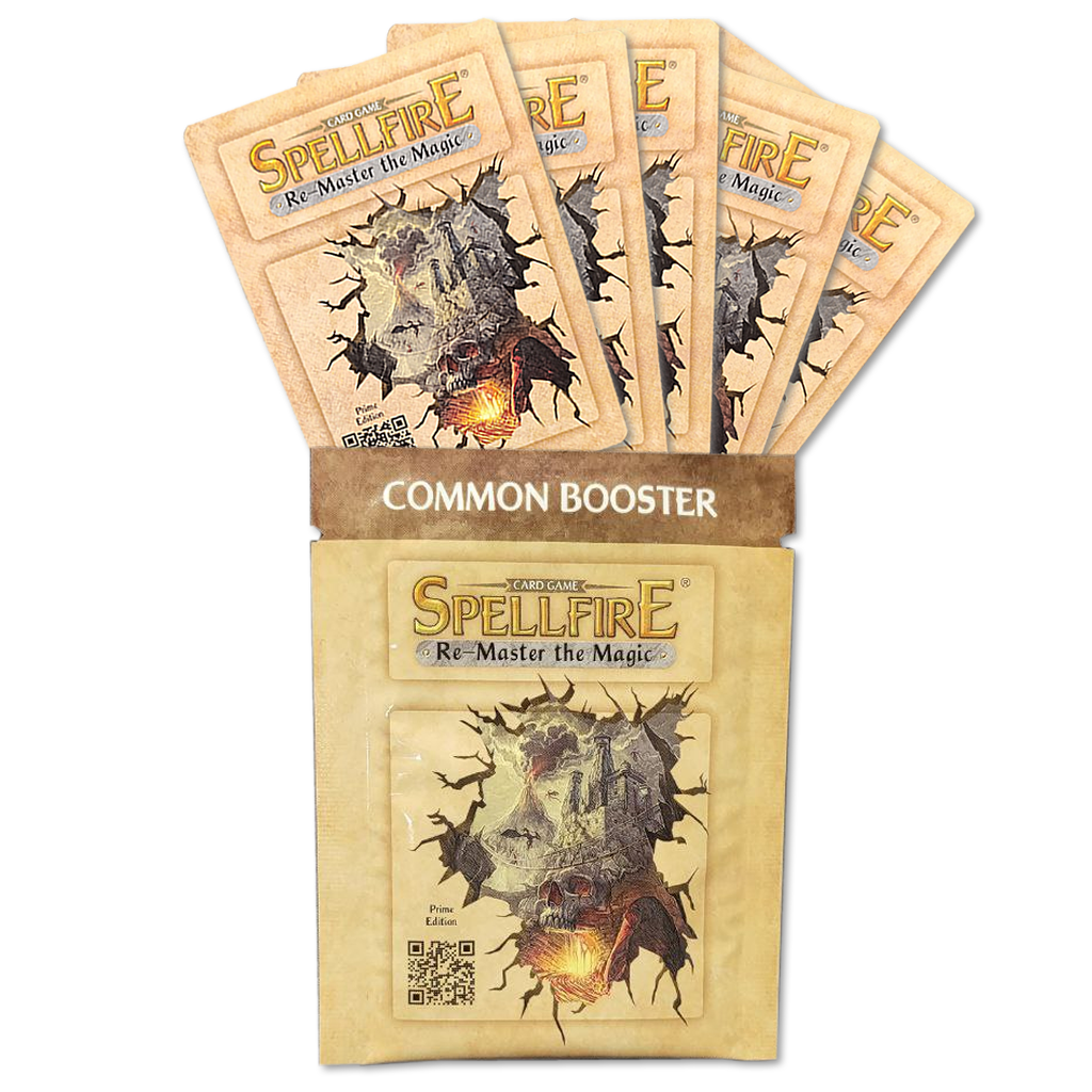 Spellfire Re-Master The Magic Common Booster Pack for Card Game Spellfire