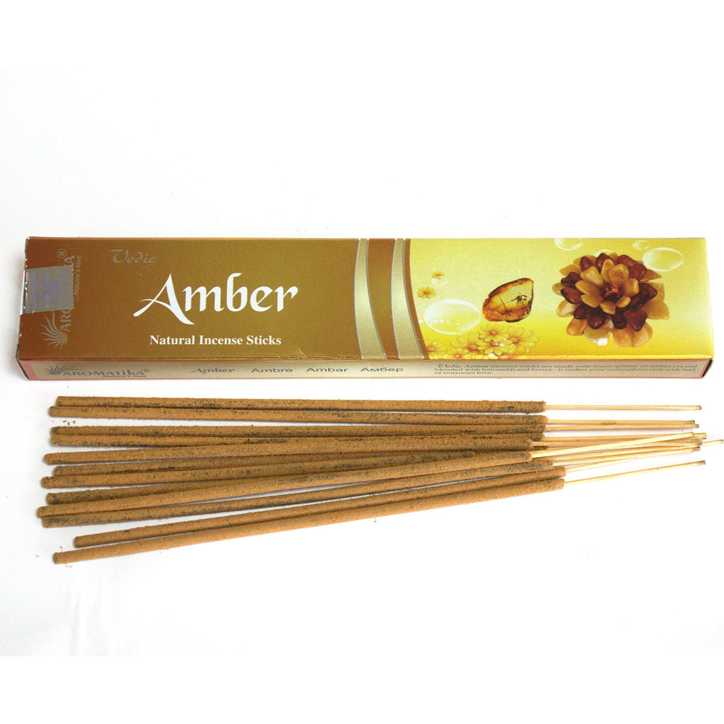 Vedic Amber Natural Incense Sticks Aromatika Aromatika