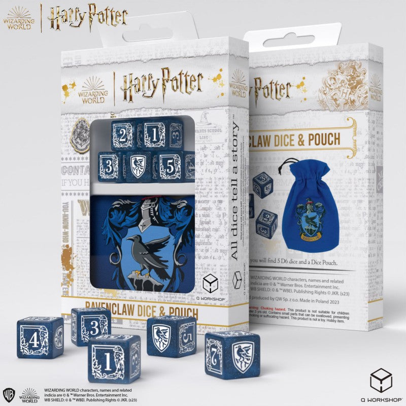 Harry Potter Ravenclaw Dice & Pouch Q-Workshop