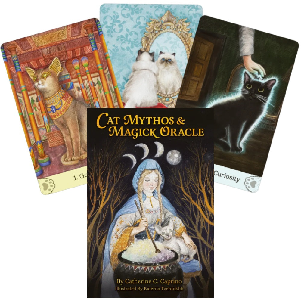 Cat Mythos & Magick Oracle Deck US Games Systems US Games Systems