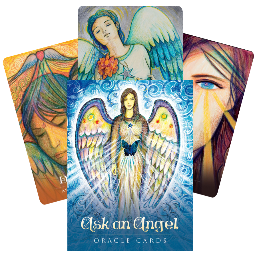 Ask an Angel Oracle cards Blue Angel Blue Angel