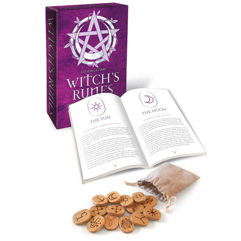 Witch's Runes Kit Lo Scarabeo Lo Scarabeo