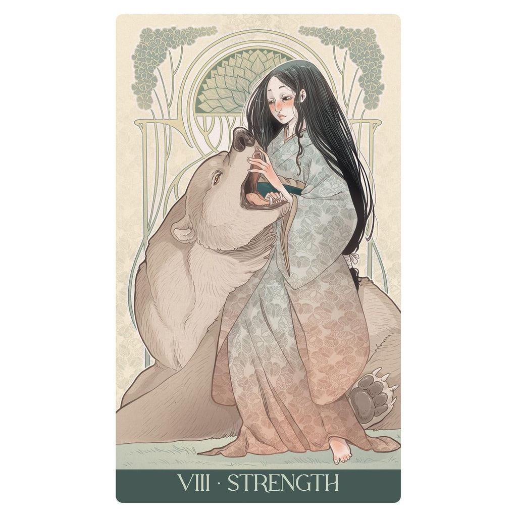 Japanese Art Nouveau Tarot (Premium) Cards Deck Lo Scarabeo