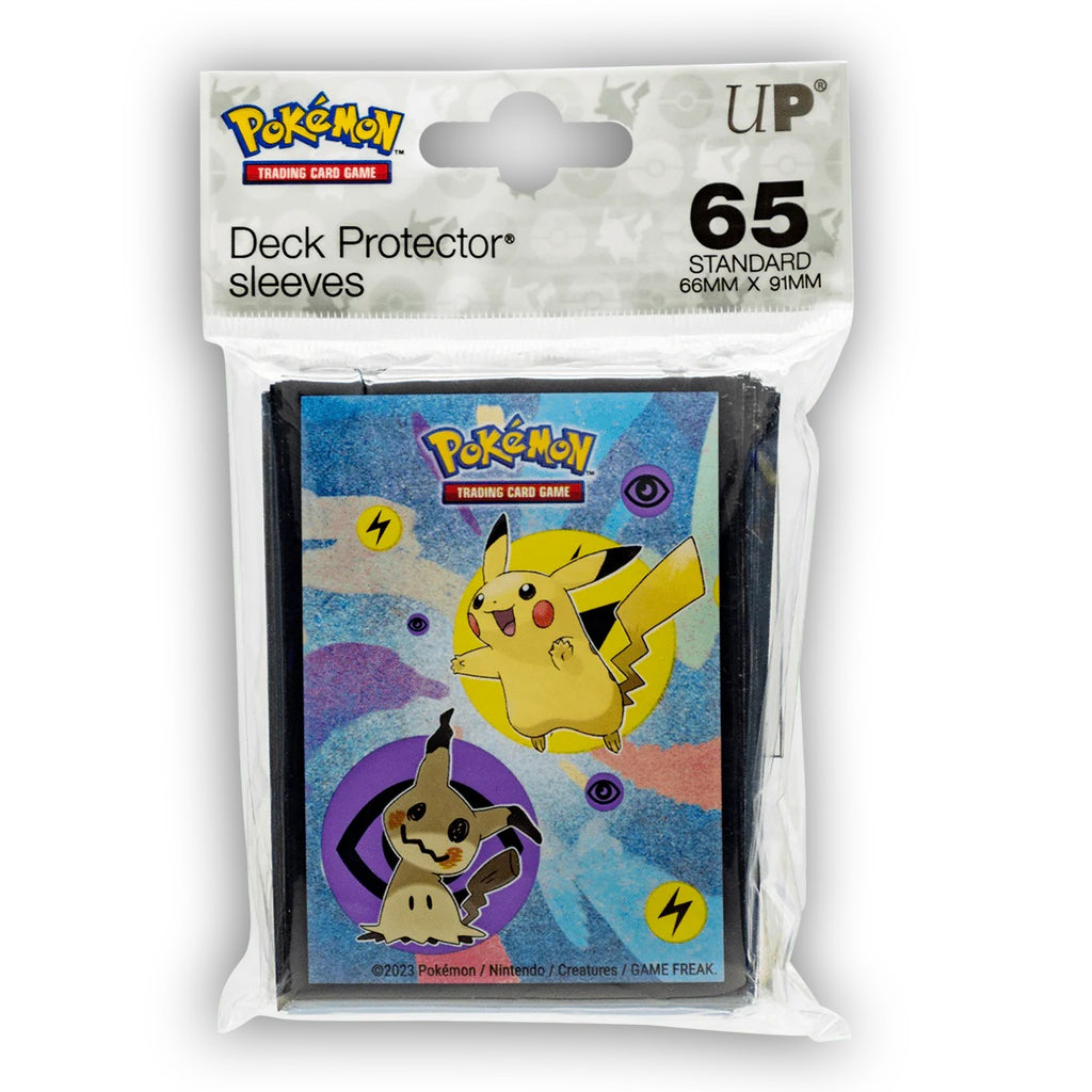 Pikachu & Mimikyu Standard Deck Protector Sleeves for Pokémon (65 cards) Ultra Pro Ultra PRO