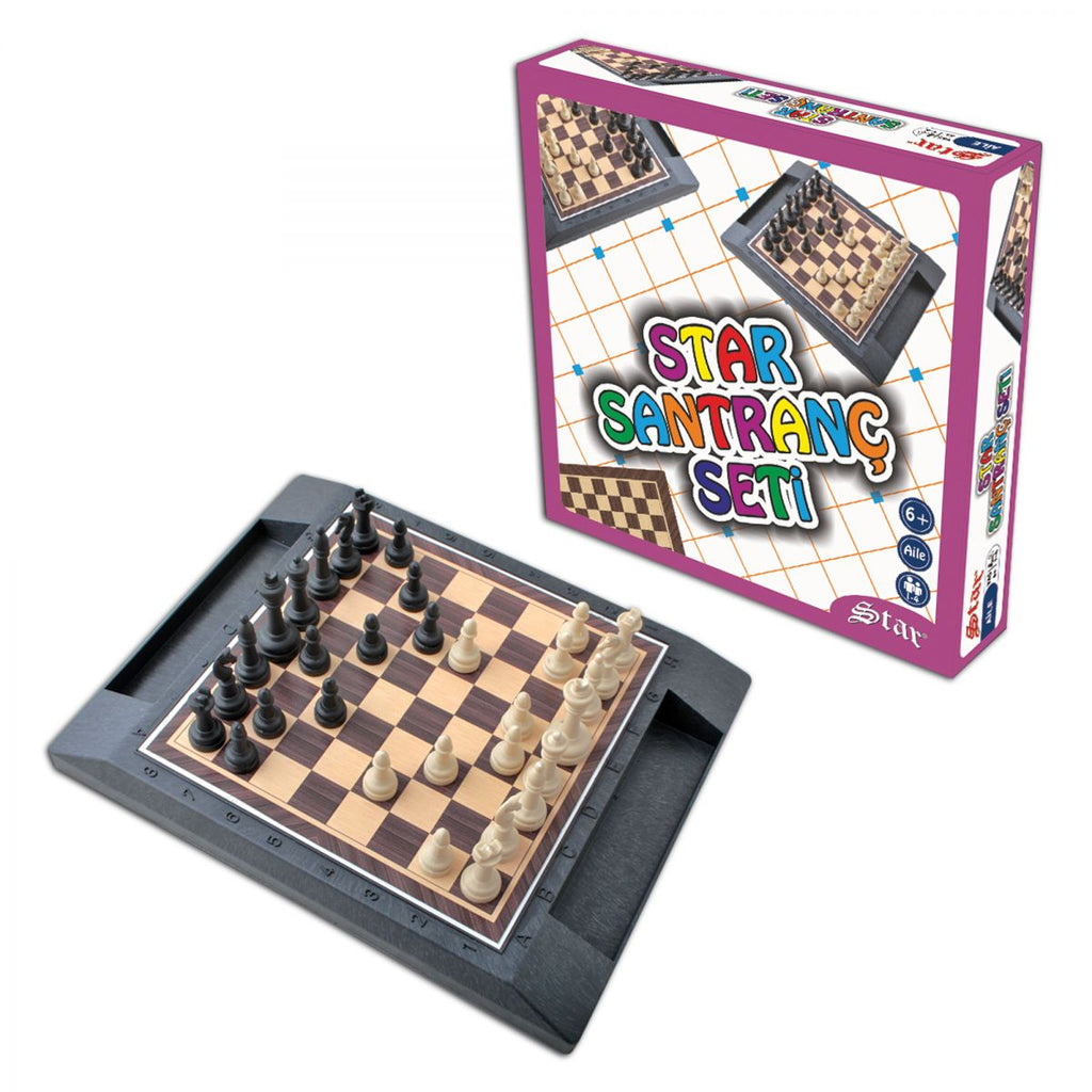 Plastic Chess Set Star Star