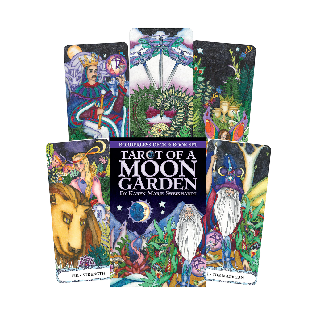 Tarot of a Moon Garden Borderless cards US Games Systems US Games Systems