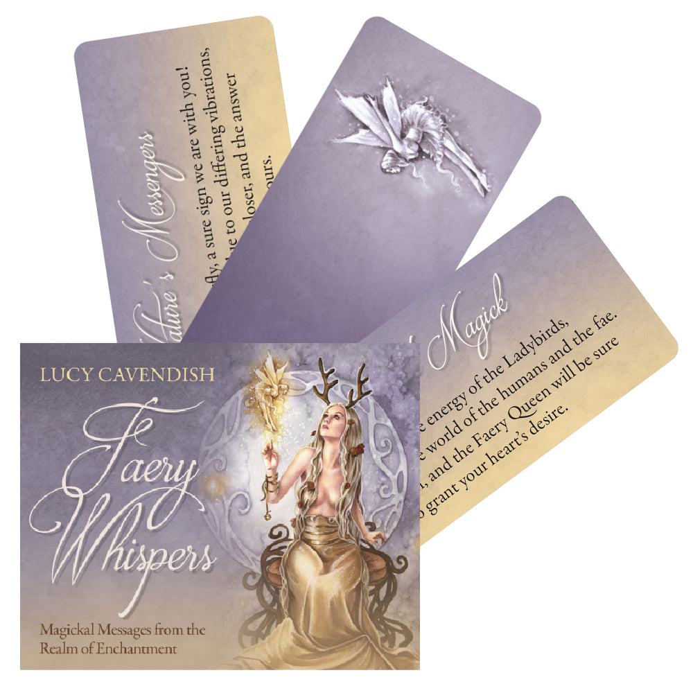 Faery Whispers Oracle Cards Blue Angel Blue Angel