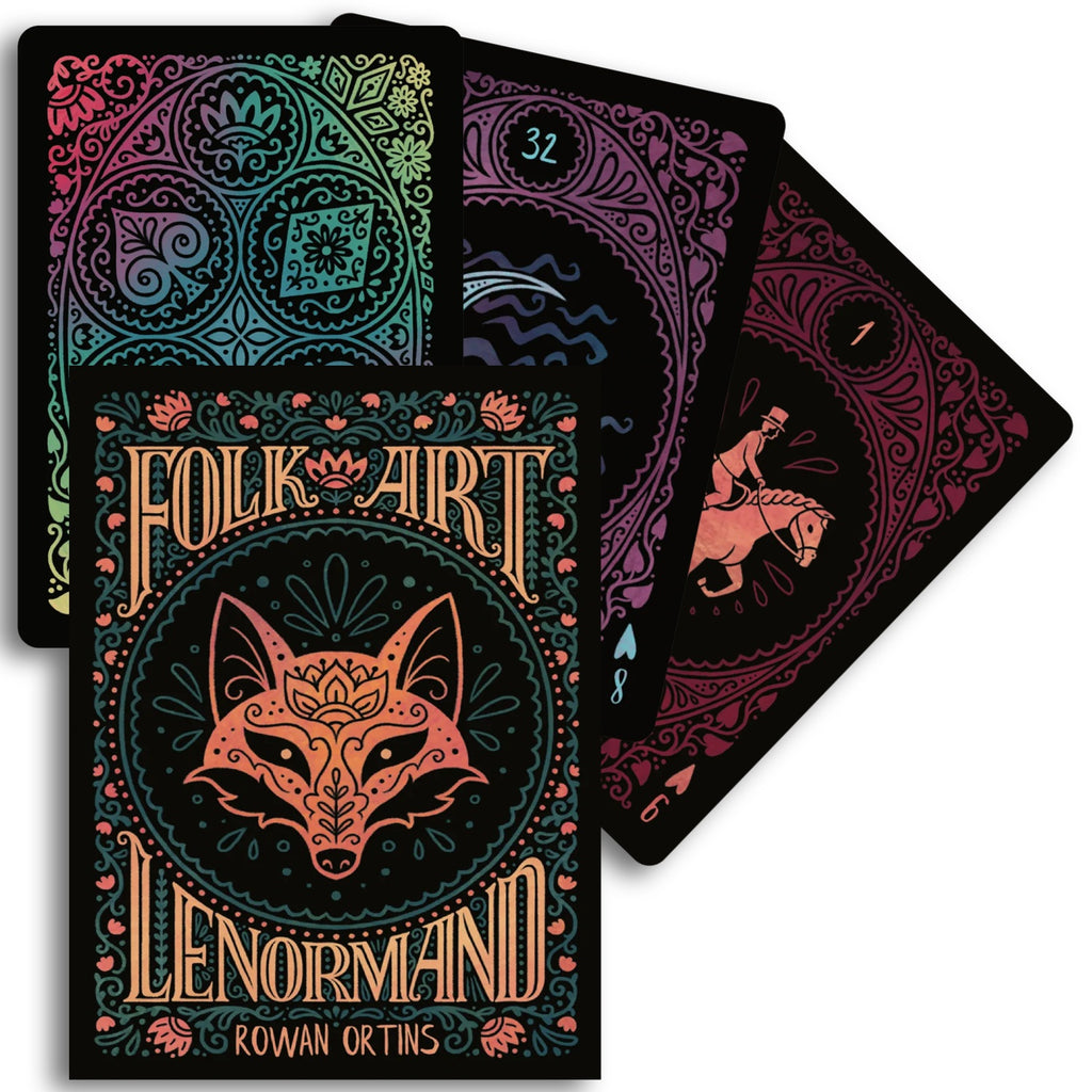 Folk Art Lenormand Cards Deck US Games Systems US Games Systems