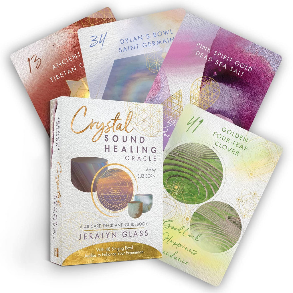 Crystal Sound Healing Oracle cards Hay House Hay House