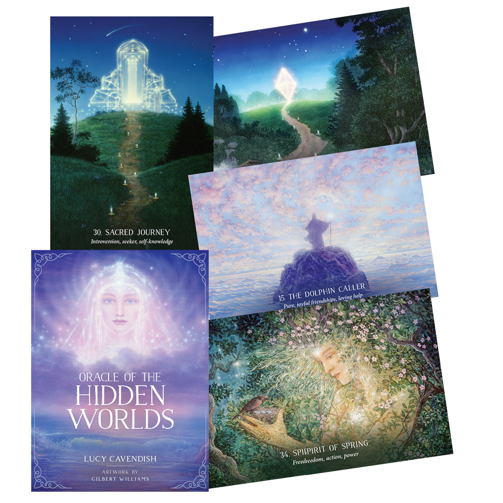 Oracle Of The Hidden Worlds Cards Deck Blue Angel Blue Angel