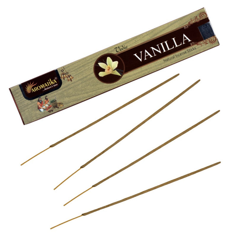 Vedic Vanilla Natural Incense Sticks Aromatika Aromatika