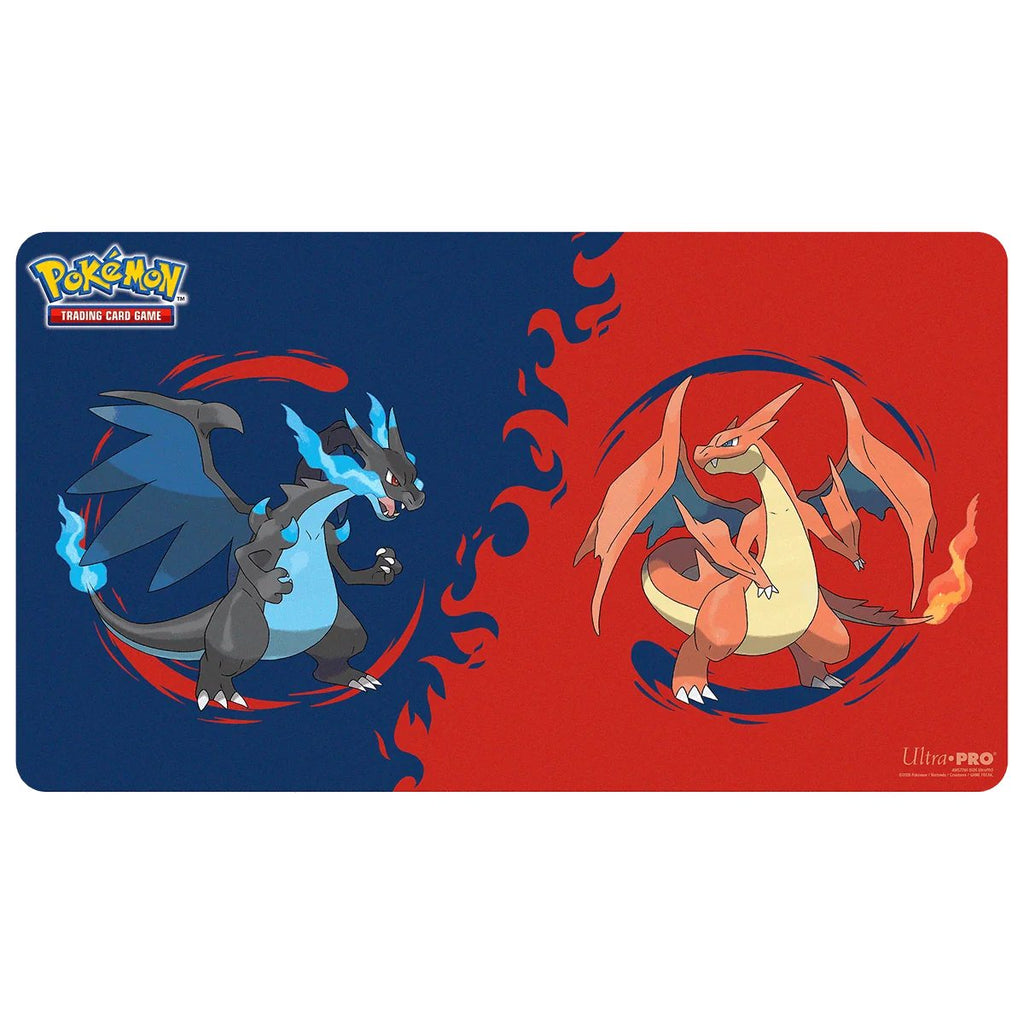 Mega Charizard X and Mega Charizard Y Playmat Ultra Pro Ultra PRO