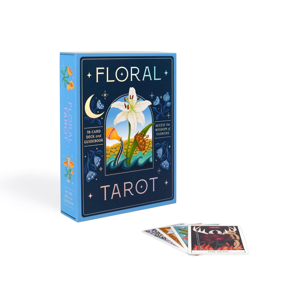 Floral Tarot Deck and Guidebook Kaddo Kaddo