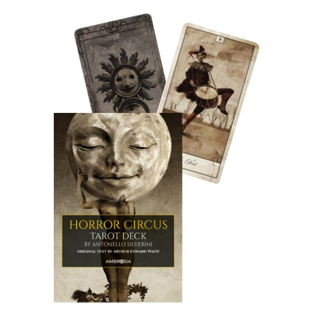 Minor Defect Horror Circus Tarot Cards Deck Ambrosia Ambrosia