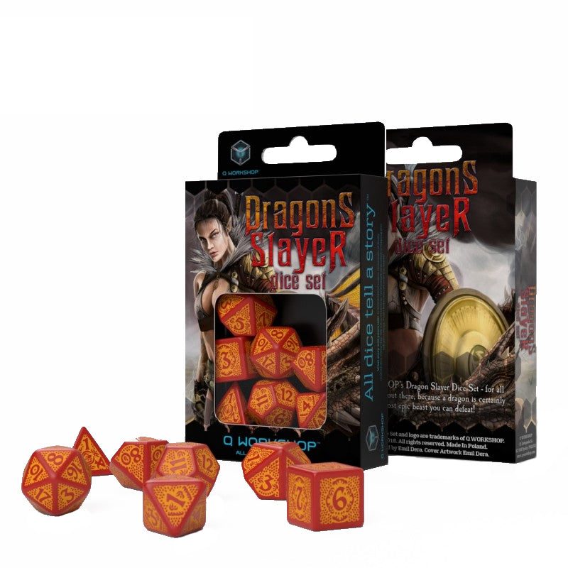 Dragons Slayer RPG Dice Set Q-Workshop