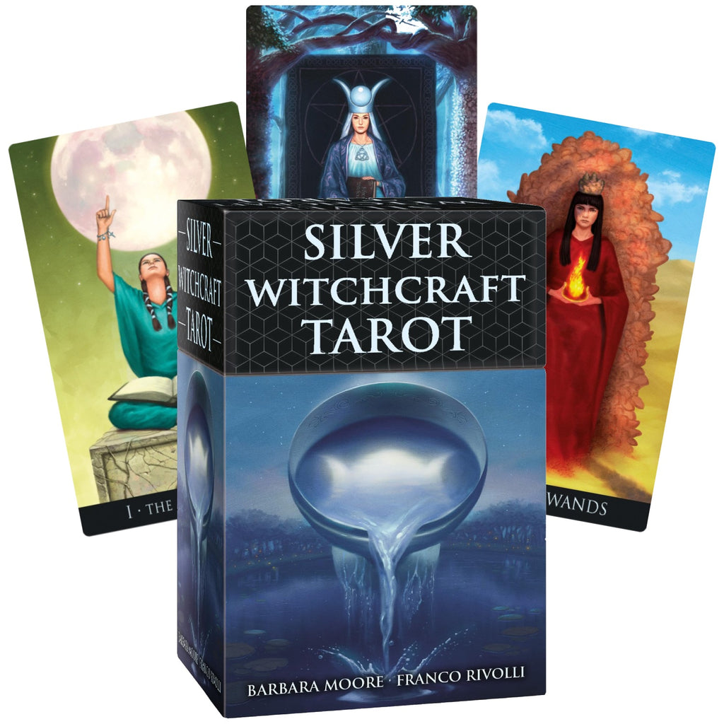Silver Witchcraft Tarot (Premium) Cards Deck Lo Scarabeo Lo Scarabeo