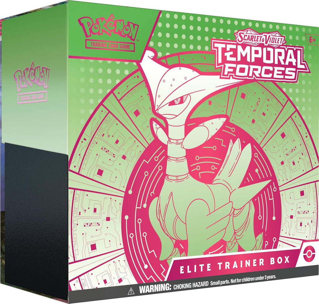 Pokemon Scarlet & Violet: Temporal Forces (Iron Leaves) Elite Trainer Box Pokémon
