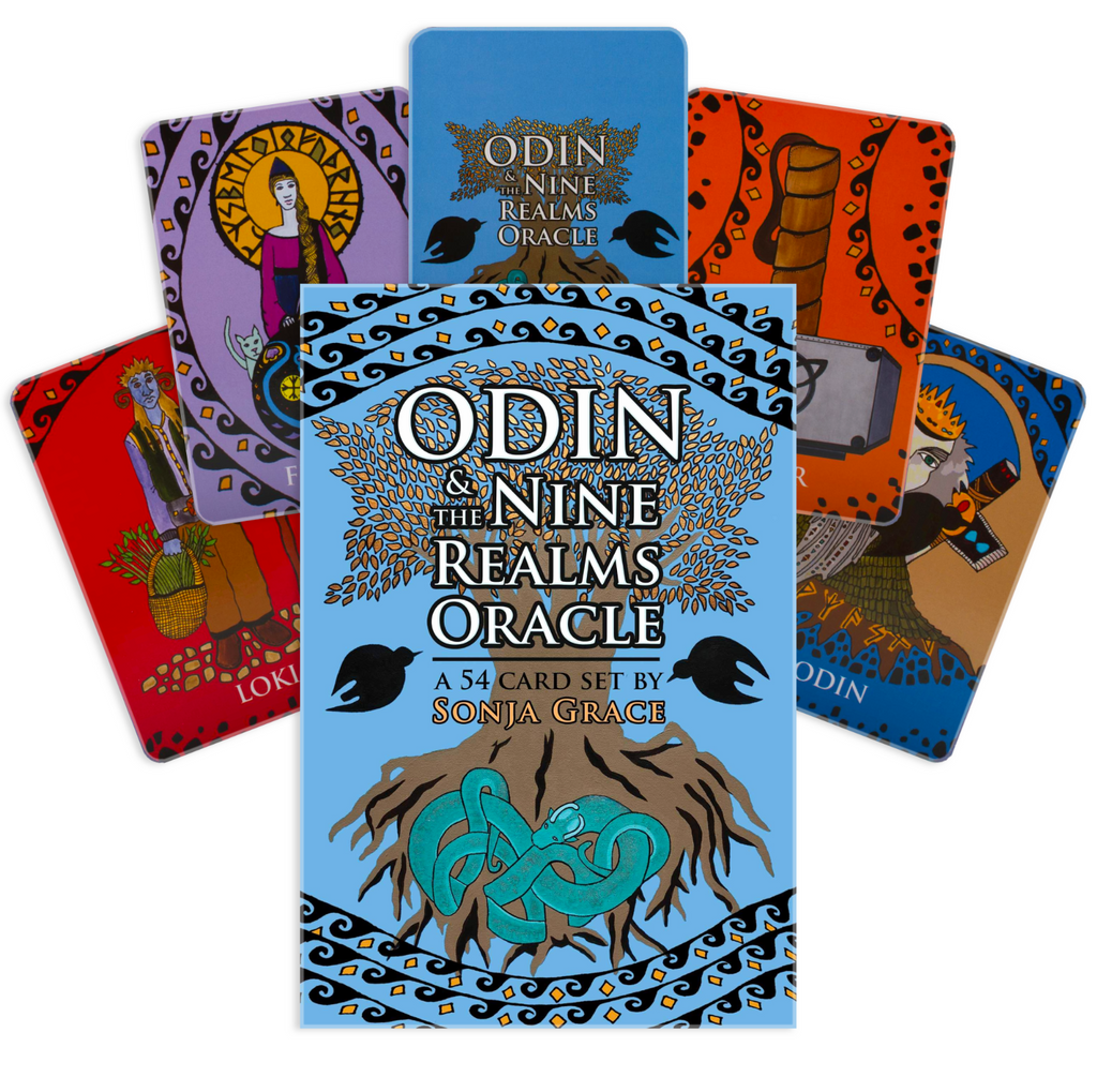 Odin And The Nine Realms Oracle Cards Findhorn Press Findhorn Press