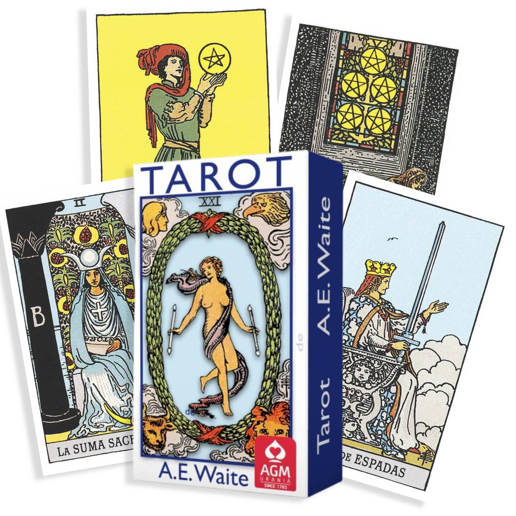Tarot of A.E. Waite Blue Edition, Standard, Portuguese AGM AGM